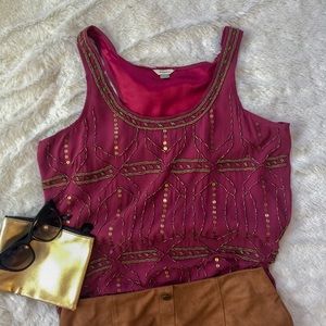 🌻3 for $15 sale🌻Beaded Fossil Top